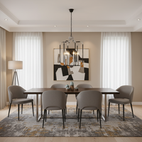 CHANDELIER LIGHT-CH515/6 CHROME