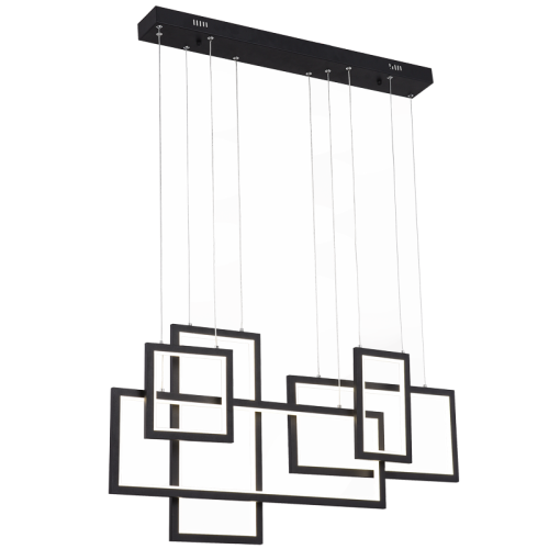 LED Pendent Light-CH517 Black