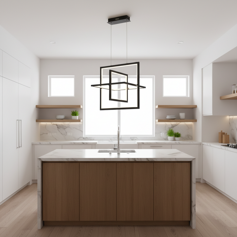 Pendent Light-CH519 Black