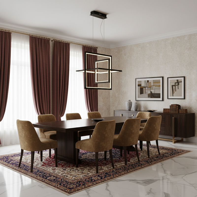 Pendent Light-CH519 Black