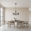 CHANDELIER-CH523/5 BLACK