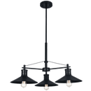 CHANDELIER-CH529/3 BLACK