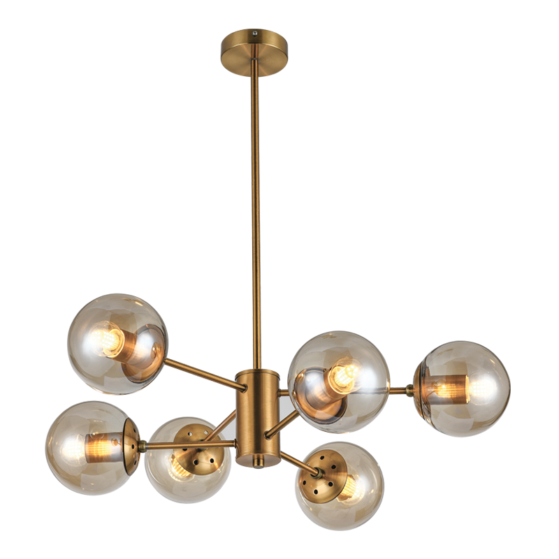 CHANDELIER-CH534/6 GOLD