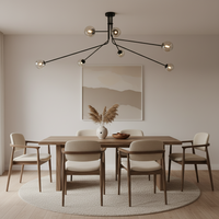 CHANDELIER-CH700/7 BLACK