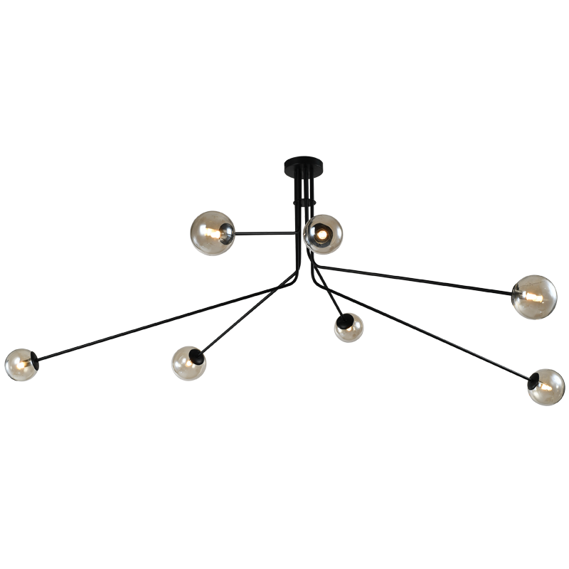 CHANDELIER-CH700/7 BLACK