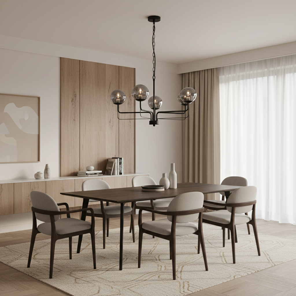CHANDELIER-CH703 BLACK