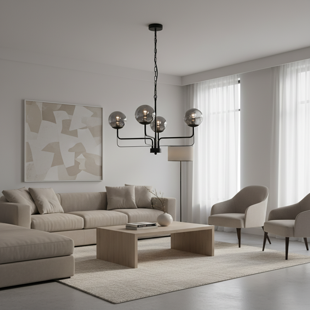CHANDELIER-CH703 BLACK