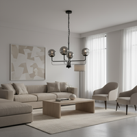 CHANDELIER-CH703 BLACK