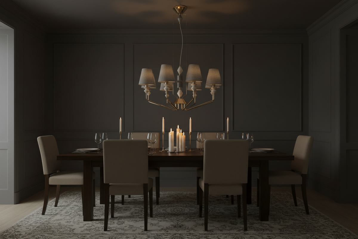 CHANDELIER-CH705 CERAMIC
