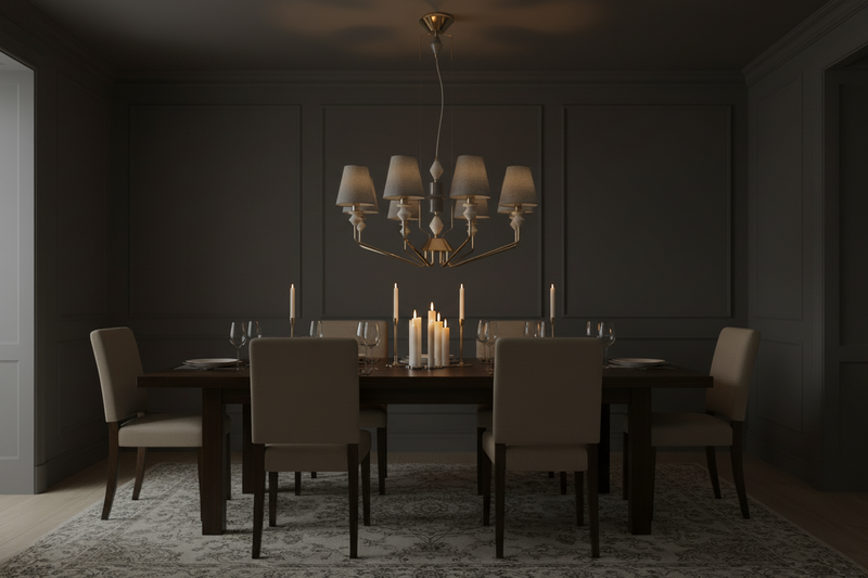 CHANDELIER-CH705 CERAMIC