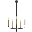 CHANDELIER LIGHT-CH714/5 GD/BK
