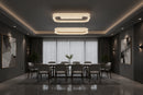 CHANDELIER LED LIGHT-DRSA3004 TRICOLOR-RETRACTABLE LIGHT-Mr Smart Lighting Company-Dining Room.