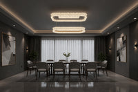 CHANDELIER LED LIGHT-DRSA3004 TRICOLOR-RETRACTABLE LIGHT-Mr Smart Lighting Company-Dining Room.