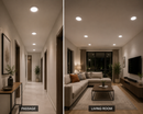 12W LED Round Panel Light-4000K.