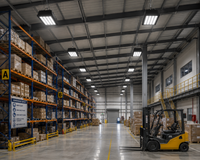 EUROLUX LED LINEAR LIGHT HIGH BAY 120W-IP65-3000-6000K-(3 YEARS WARRANTY).