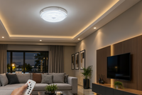 300W LED Solar Ceiling light-IP54-6500K.
