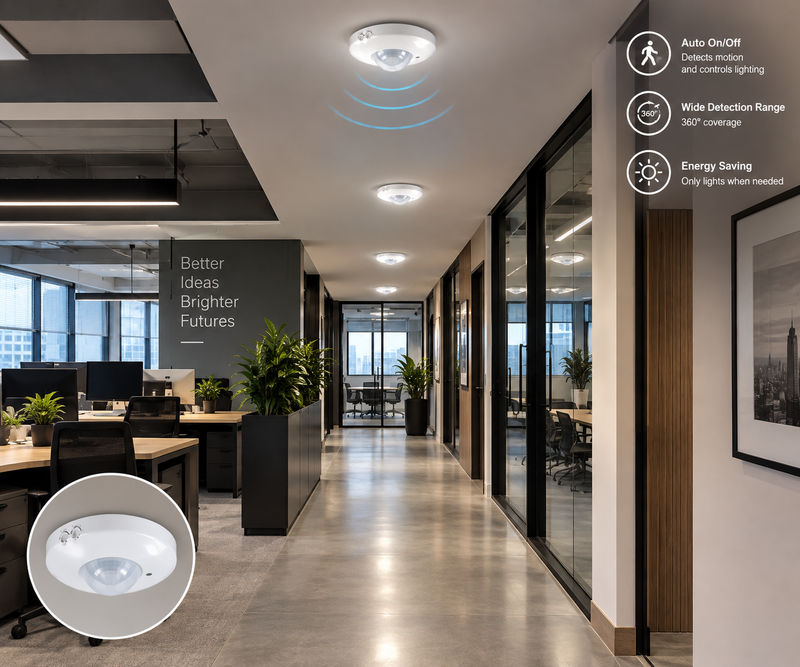 Eurolux 1200w Surface PIR Motion Sensor–CO96-IP44.