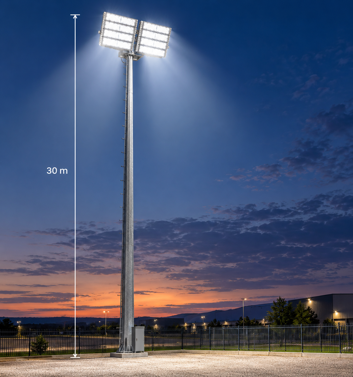 800W High mast Heavy Duty LED modular commercial flood light-IP66-(3 Years Warranty).