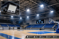 Eurolux Led Flood Light With Solar Panel-FS323-IP67-3000-6500K-(3 Years Warranty).