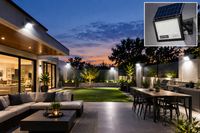 Eurolux Led Flood Light With Solar Panel-FS323-IP67-3000-6500K-(3 Years Warranty).