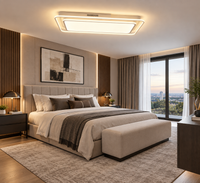 DRSA2141-1200MM-240W-TRICOLOR-PENDANT LIGHT-Mr Smart Lighting Company.-Bedroom.