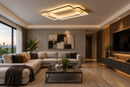 DRSA 2132-LED FLAT SURFACE 220V-1000MM-160W-TRICOLOR-Mr Smart Lighting Company-Sitting Room