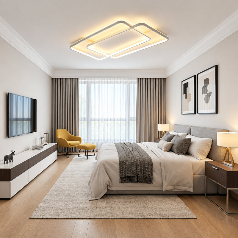 DRSA 2132-LED FLAT SURFACE 220V-1000MM-160W-TRICOLOR-Mr Smart Lighting Company-bedroom.