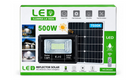 EJC 500W Solar LED Floodlight IP66-6500K-Mr Smart Lighting Company..
