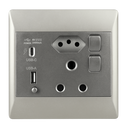 Type-c, USB, Euro and SA plug - EPL365 DUO
