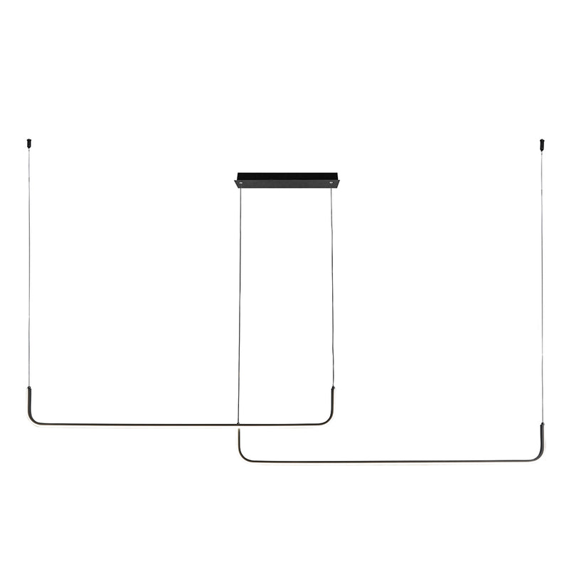 Eurolux Aro Pendant Black LED 40w 4000K-P1371-Mr Smart Lighting Company