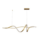 Eurolux Drift Pendant Gold LED 32w 3000K-P1364-Mr Smart Lighting Company