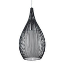 Eurolux P1068 Razoni Pendant 1L 60W E27 Black Black-Mr Smart Lighting Company.