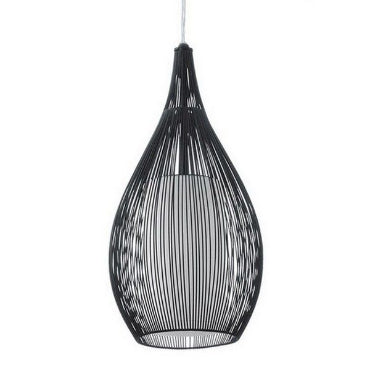 Eurolux P1068 Razoni Pendant 1L 60W E27 Black Black-Mr Smart Lighting Company.