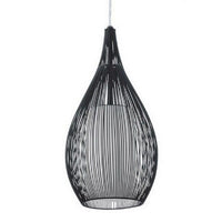 Eurolux P1068 Razoni Pendant 1L 60W E27 Black Black-Mr Smart Lighting Company.