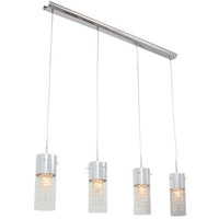 Eurolux P109 Diamond 4 Light Pendant E14 4 X 60W Chrome-Mr Smart Lighting Company.