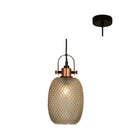 Eurolux P1106CG, P1106SG Pendant Glass 160 E27 (Multiple Colors/Finishes)-Mr Smart Lighting Company.