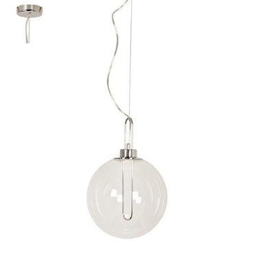 Eurolux P1111CH Pendant Glass 300 LED 3W Chrome/Clear-Mr Smart Lighting Company.