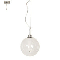 Eurolux P1111CH Pendant Glass 300 LED 3W Chrome/Clear-Mr Smart Lighting Company.