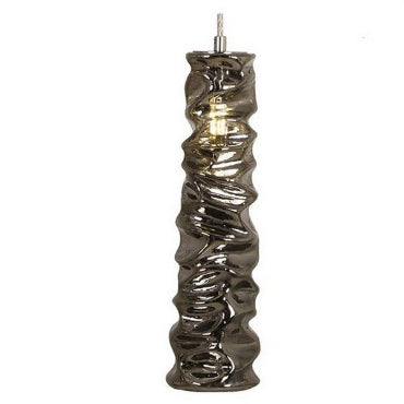 Eurolux P1114SG Pendant Glass 100 G9 Chrome/Smokey Grey-Mr Smart Lighting Company.