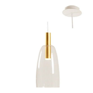 Eurolux P1140GD Candle Pendant 145mm Gold-Mr Smart Lighting Company.