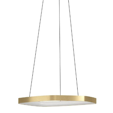 Eurolux P1312 Vallerosa Pendant Brushed Brass LED 25.2w 3000K-Mr Smart Lighting Company.