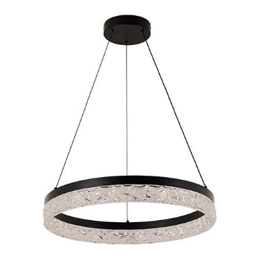 Eurolux P1366 Glint Pendant LED 30W 3000K Black-Mr Smart Lighting Company.