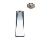 Eurolux P398 Pinto Nero Pendant Satin Chrome-Mr Smart Lighting Company.