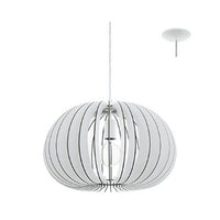 Eurolux P674W Cossano Hngy 450 Pendant White-Mr Smart Lighting Company.
