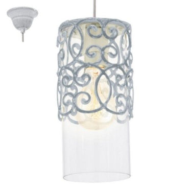 Eurolux P717 Cardigan Pendant Grey - Mr Smart Lighting Company.