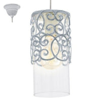 Eurolux P717 Cardigan Pendant Grey - Mr Smart Lighting Company.