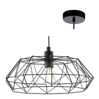 Eurolux P778B Carlton2 Pendant Black-Mr Smart Lighting Company.
