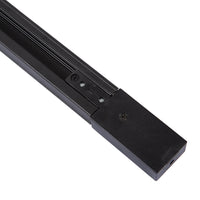Eurolux PR788 3-Wire 1M Track Black Incl. Ending Plug & Power Connector Black-Mr Smart Lighting Company.