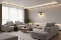 Eurolux Spiante Solar Wall Light Black-O663 4000K-Modern Living room-Mr Smart Lighting Company.