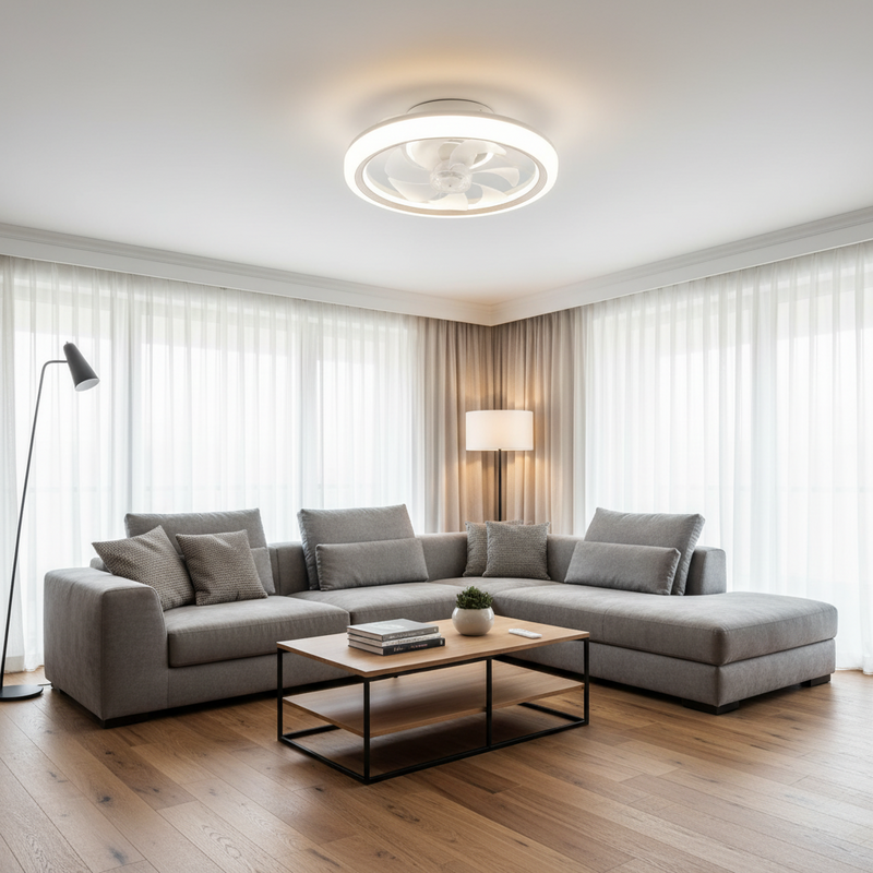 CEILING FAN-FCF021 WHITE
